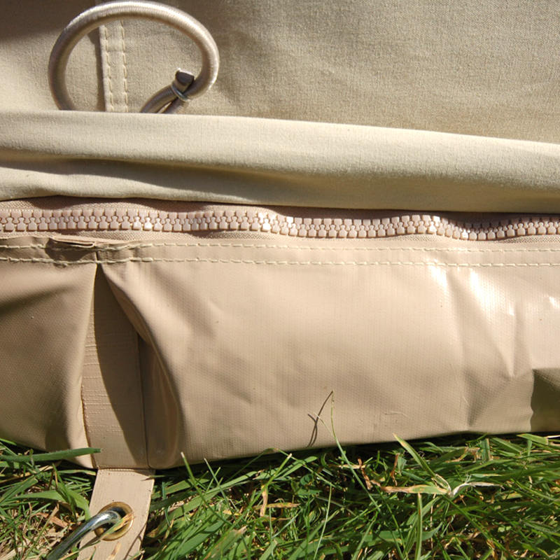 6 meter Emperor Bell telt bomullsduk telt