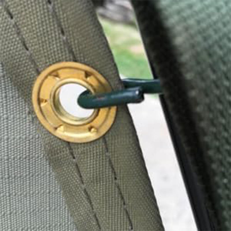 2,1x2,1m lerretskuppeltelt 2 personers backpackingtelt