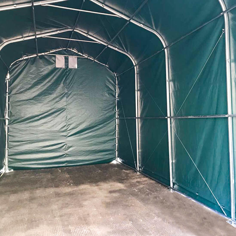 1,6x2,4 PVC bærbar motorsykkelgarasjeoppbevaringstelt