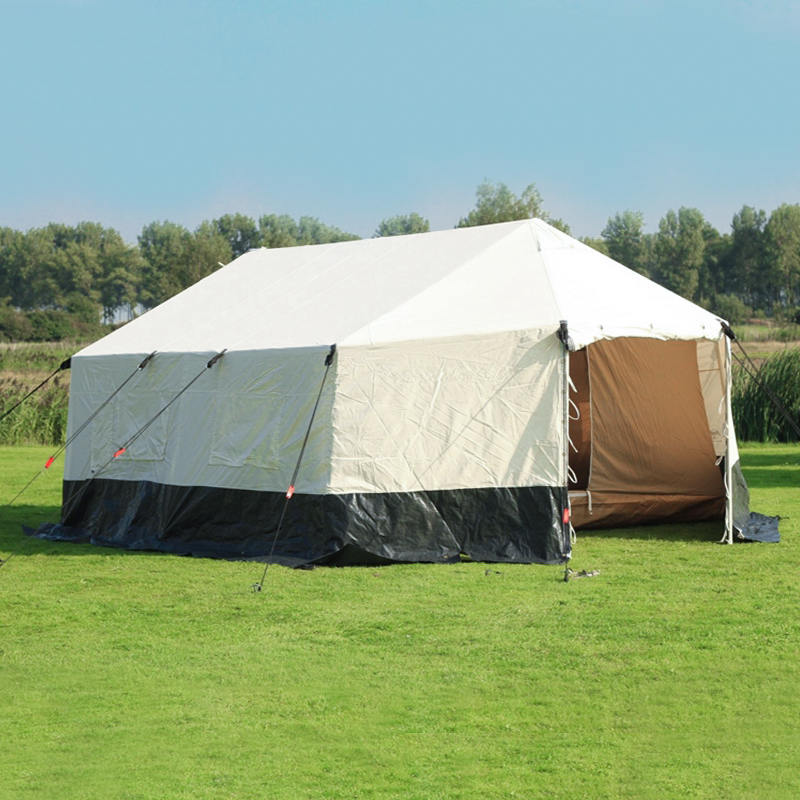 ICRC IFRC UNHCR Standard 5-personers dobbelt sammenleggbart allværs familietelt