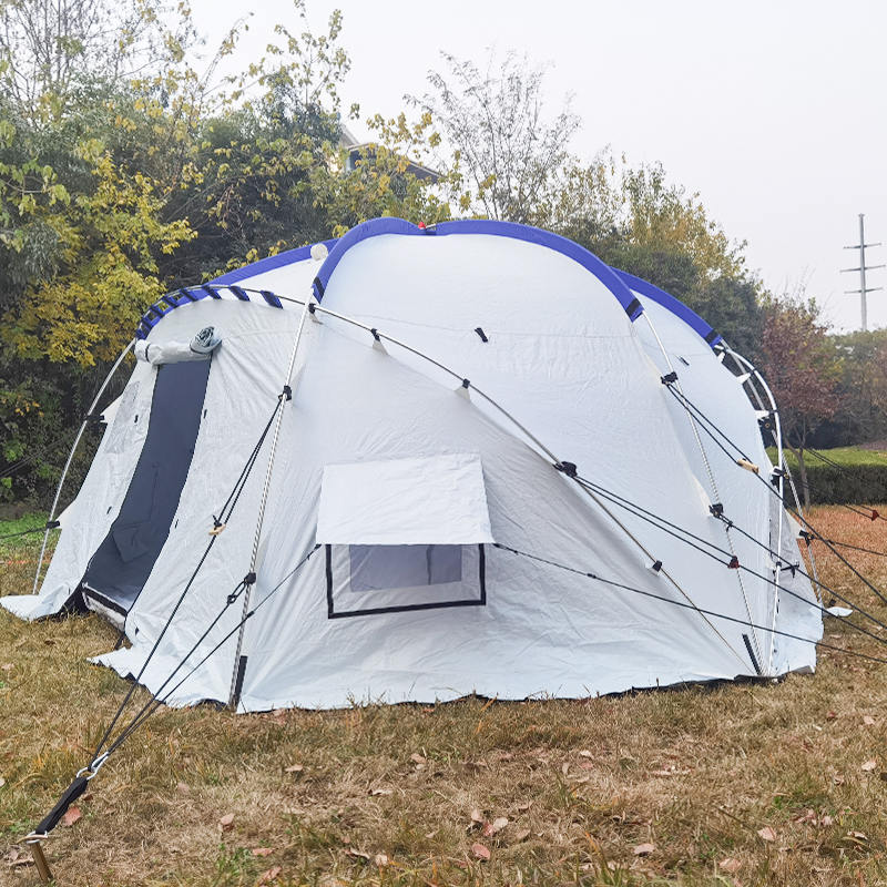 Geodesisk kuppeltelt 5-personers selvstående geodesisk familietelt