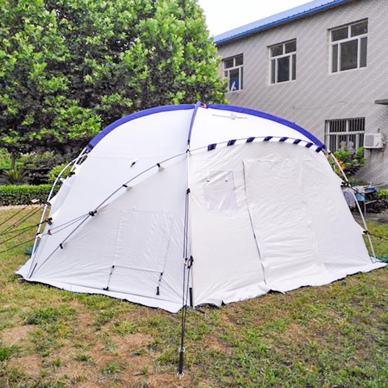 Geodesisk kuppeltelt 5-personers selvstående geodesisk familietelt