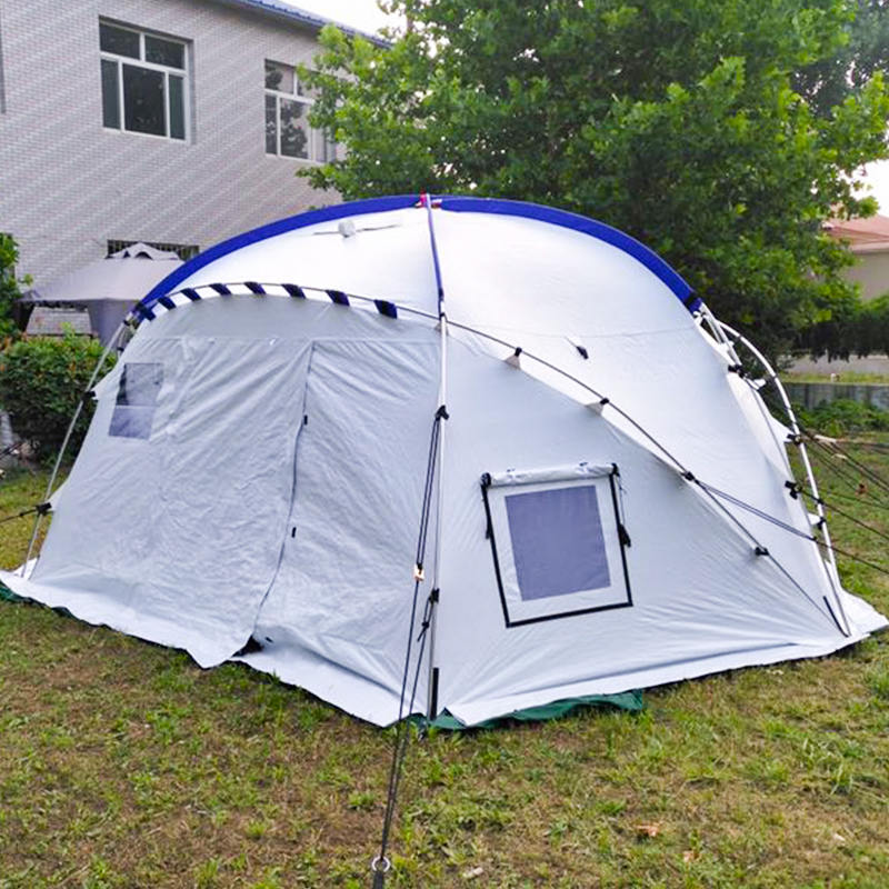 Geodesisk kuppeltelt 5-personers selvstående geodesisk familietelt