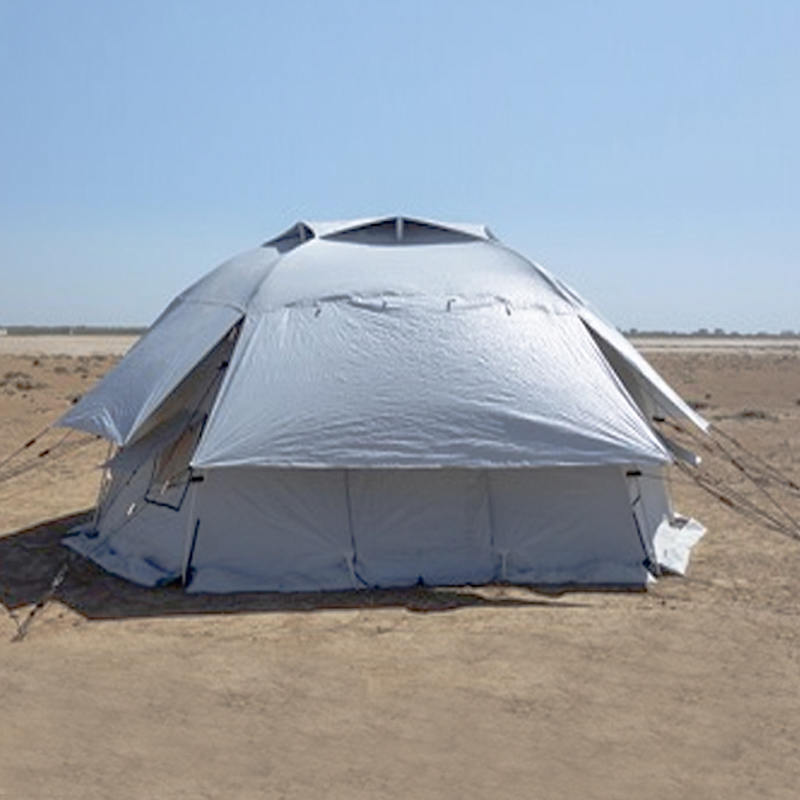 Geodesisk kuppeltelt 5-personers selvstående geodesisk familietelt