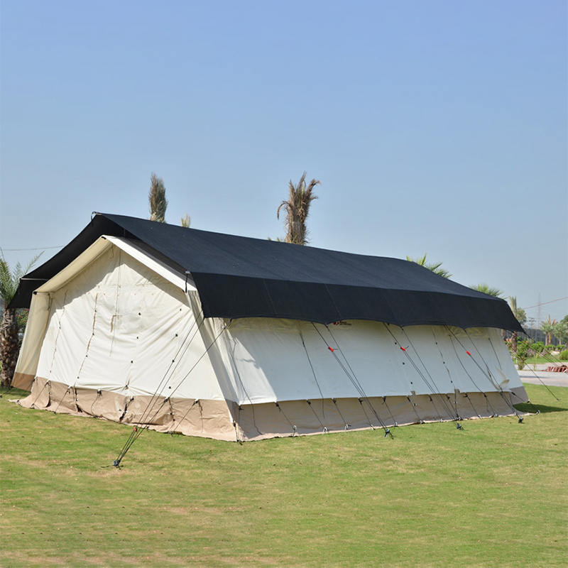 Leger Uten Grenser/ICRC/IFRC Standard 45m² Multi-Purpose Telt Base Telt Brukes til skolegang, kontor, klinikk