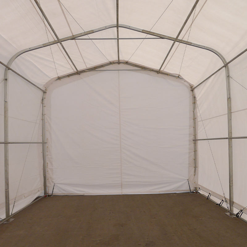 6X6m 2,6m Sidehøyde Vanntett PVC-lager Bærbar Telthall