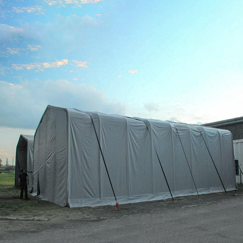 8X12 4m Sidehøyde UV-bestandig Lagerskyggetelt Sun Shelter