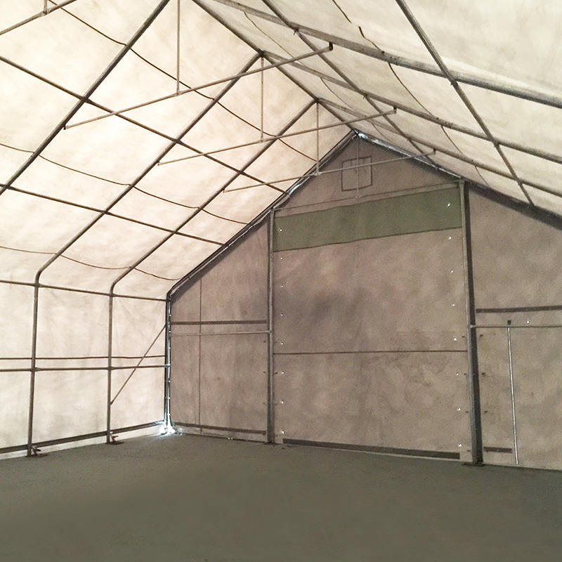 10X12m-3m PVC Heavy Duty Grønt lageroppbevaringstelt