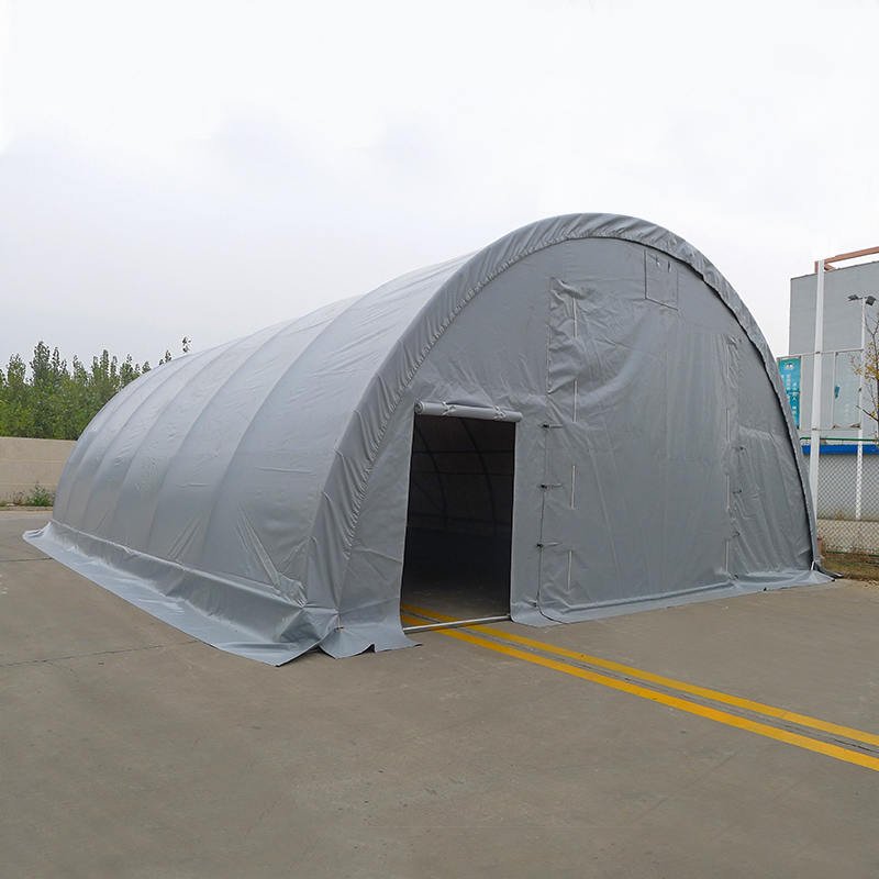 9x12mx4,5 buet oppbevaringstelt, rundbuet telthall