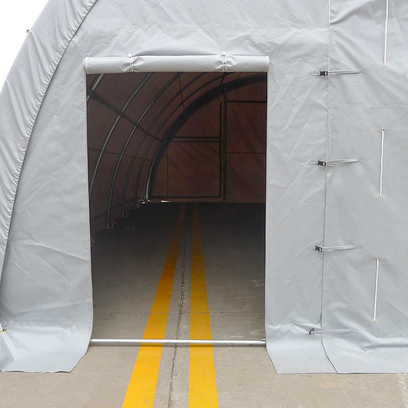 9x12mx4,5 buet oppbevaringstelt, rundbuet telthall