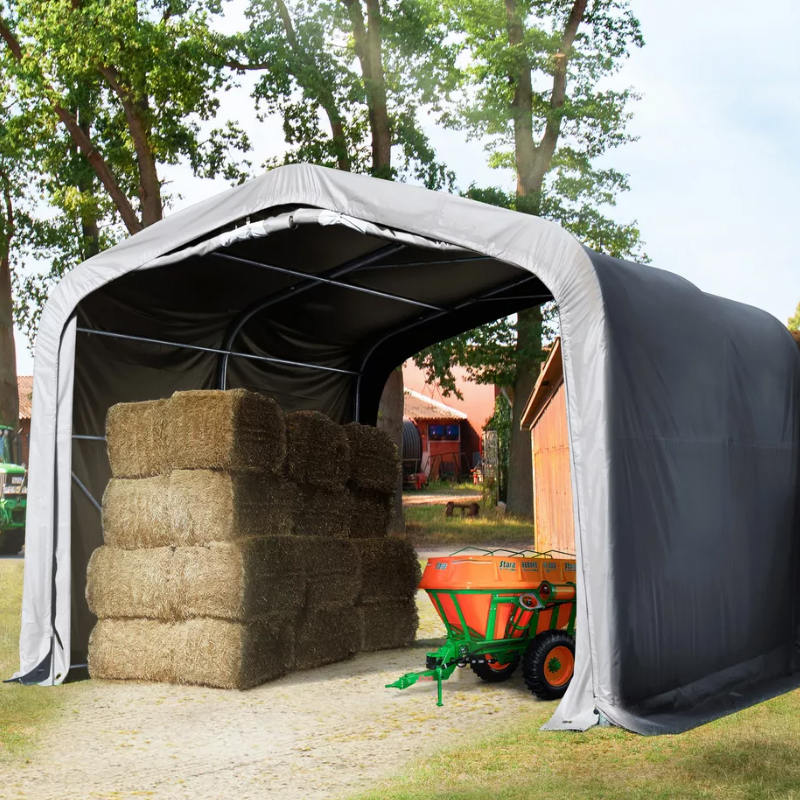 4x4m-2,6m beiteskygge ly Heavy Duty Utendørs lagringsbod Corral Shelter