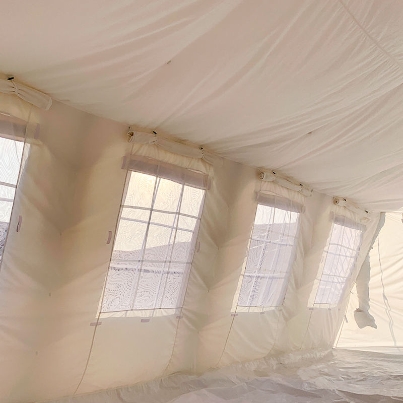 UNICEF Standard 42m² Flerbruks brannhemmende Huggy-telt