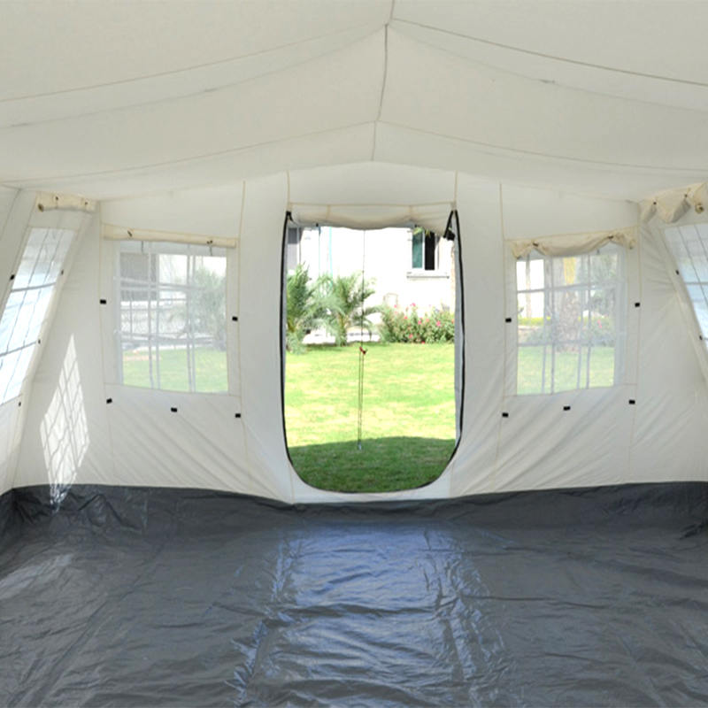 UNICEF Standard 72m² Multipurpose Temporary Shelter UV-stabilisert Huggy-telt