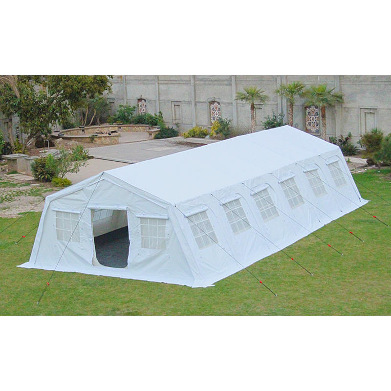 UNICEF Standard 72m² Multipurpose Temporary Shelter UV-stabilisert Huggy-telt