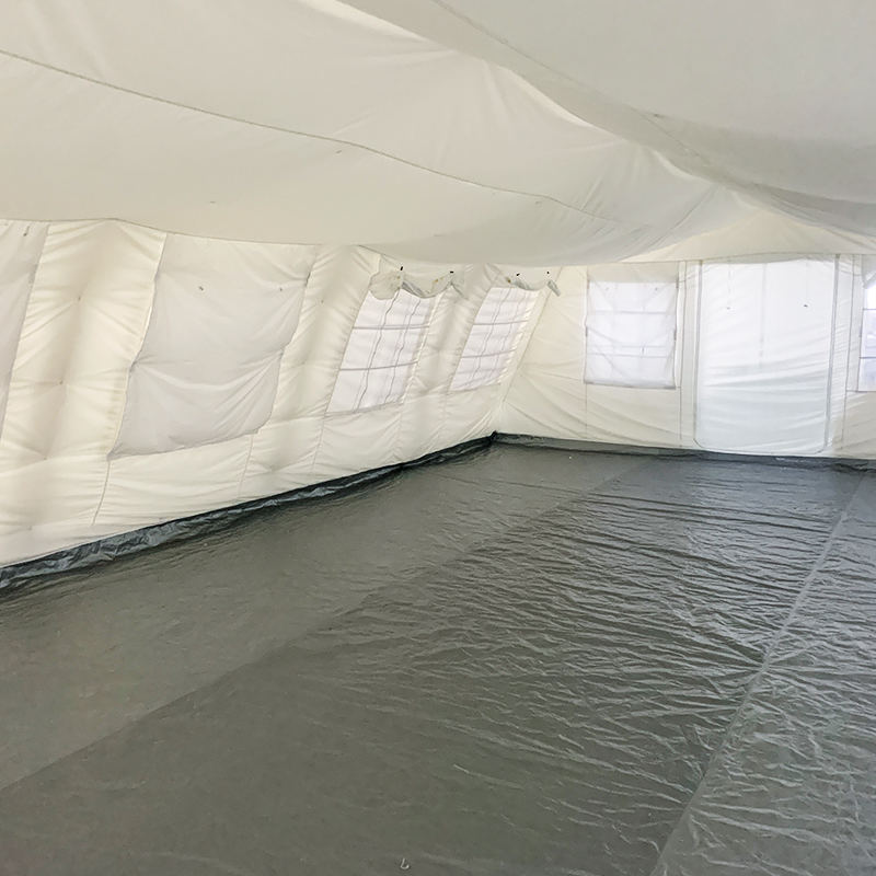 UNICEF Standard 72m² Multipurpose Temporary Shelter UV-stabilisert Huggy-telt