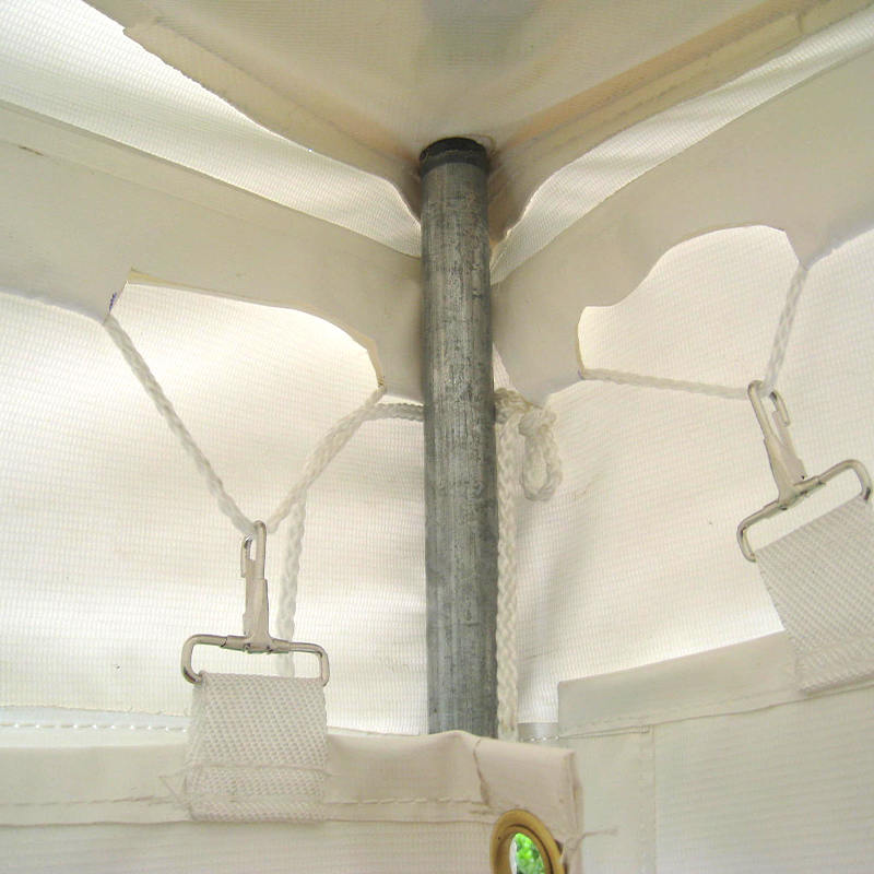 7X12m Tradisjonelt PVC Event-stangtelt med vinduer