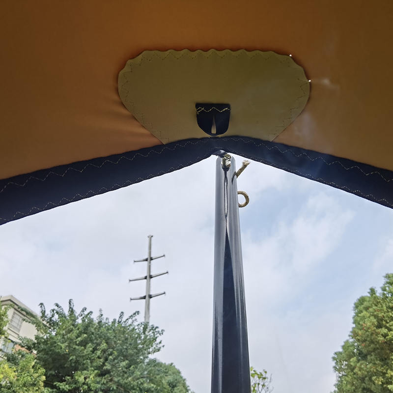 4,5x4,5m utendørs liten strekktelttelt