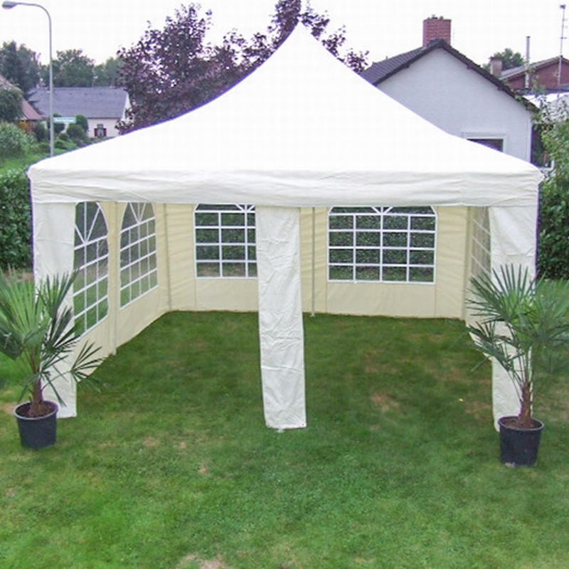 4x4m Tradisjonell Pagoda Gazebo Bryllupsfesttelt