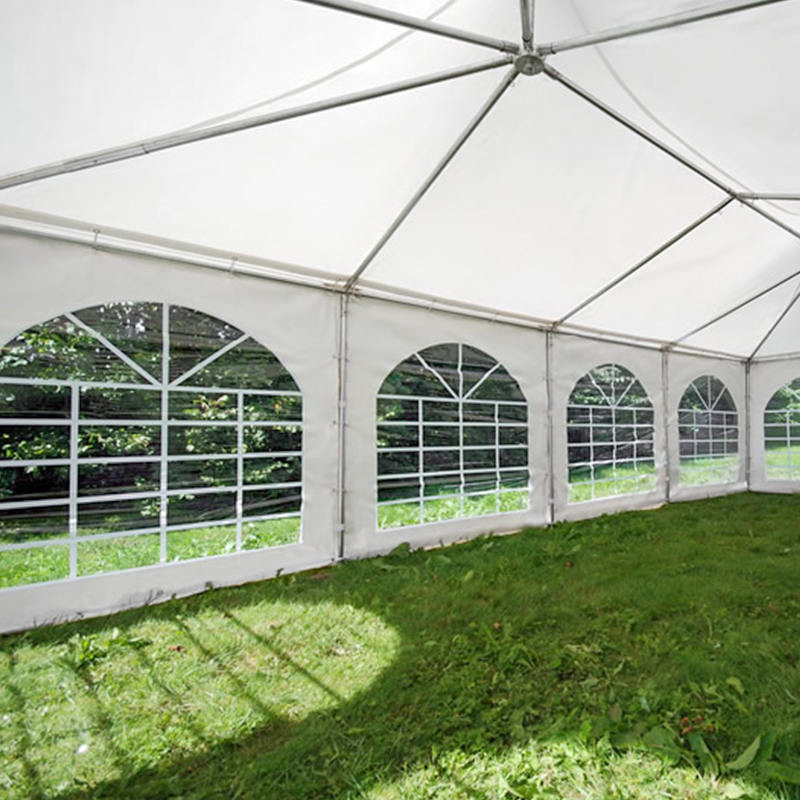 4x8-2,3m utendørs Double Peak Pagoda Party Marquee