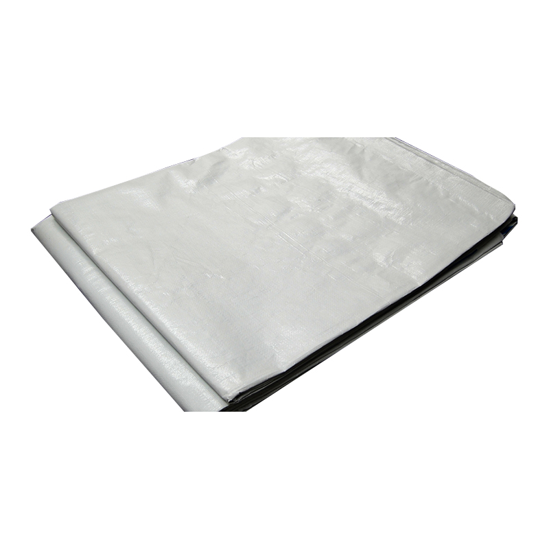 4x5m forsterkede fleksible plastpresenninger for midlertidig ly