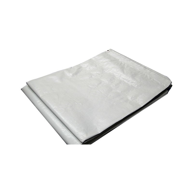 4x50m Vevd HDPE Svart plastpresenning