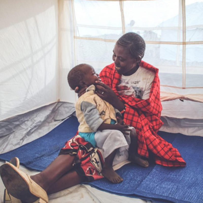 UNHCR Standard Syntetisk sovematte for 1 person