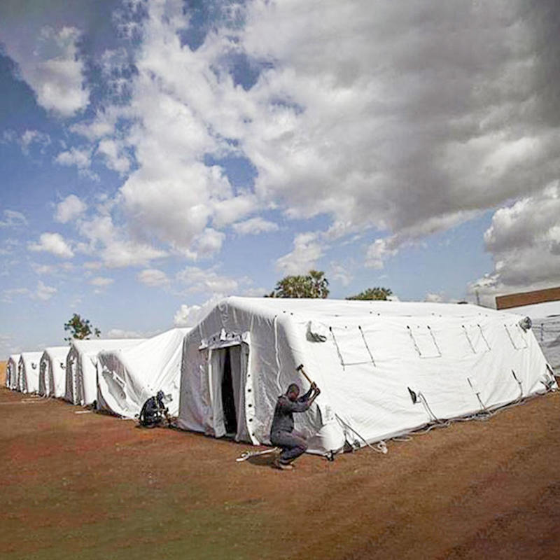 5,6 x 9,95 m flerbruks middels rask utplassering ly Lavtrykk oppblåsbart telt