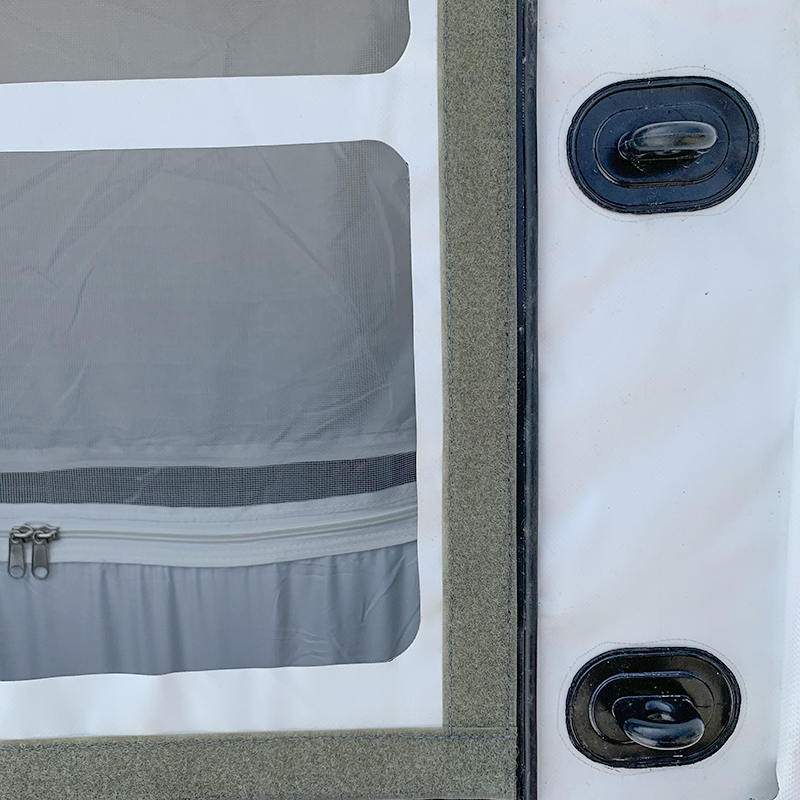 30 m² Røde Kors oppblåsbart telt