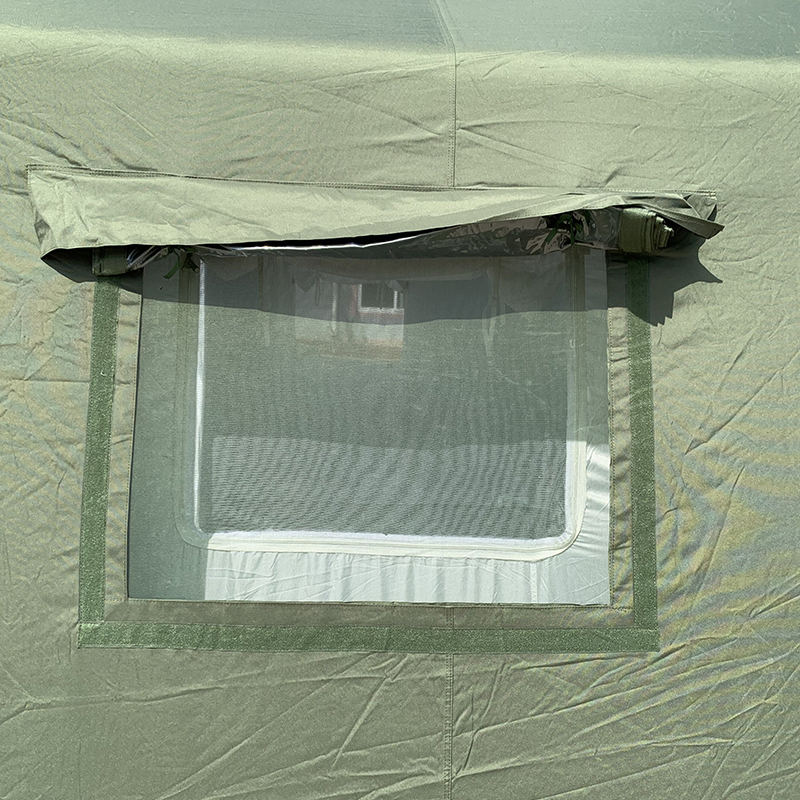 30 m² oppblåsbart oppblåsbart telt for militærkommando