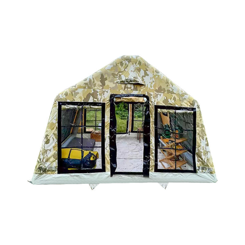 8-10 personer Four Season Panorama oppblåsbart campingtelt