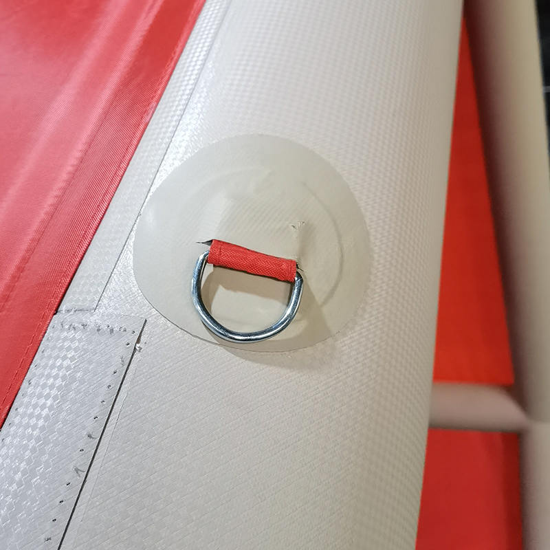 8-10 personer fire sesonger vanntett oppblåsbart lufttelt for camping