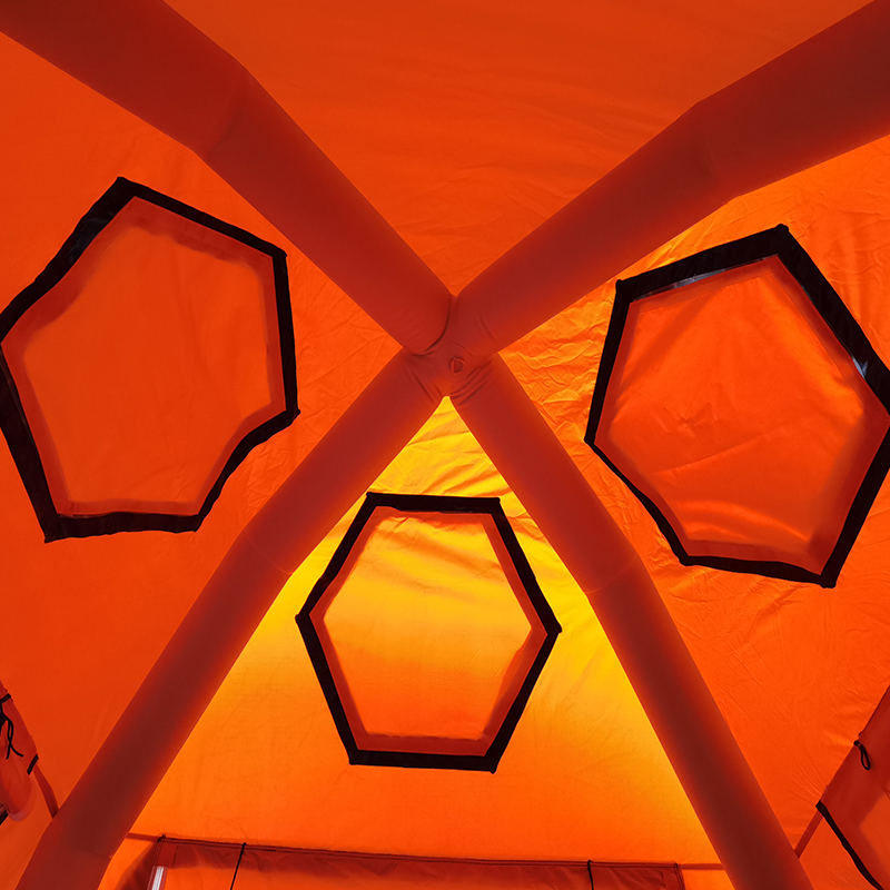 Flytende oppblåsbart telt for 4 personer